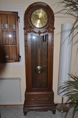 Grandfather clock in Spangdahlem, Germany